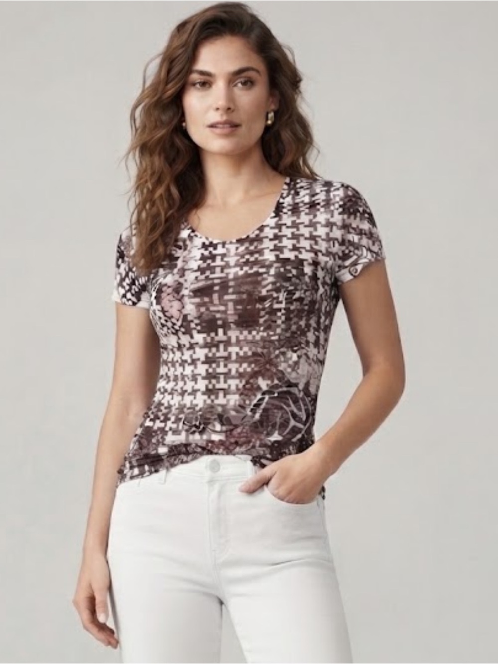 Vintage Romeo and Juliet Couture Graphic Shortsleeved Top